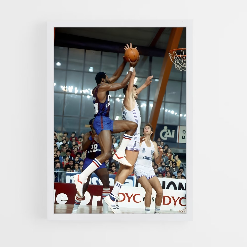 Poster Blockbuster Zaragoza – affiche Basketball (vue 3)